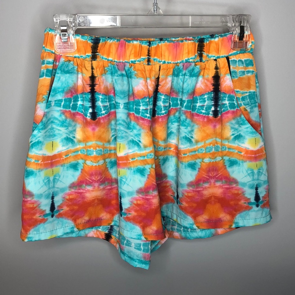 Boutique Summer Tie Dye Shorts